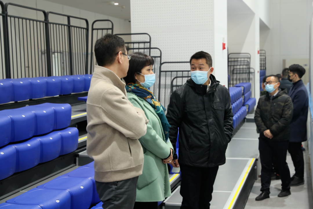 區(qū)領(lǐng)導(dǎo)梅華來公司調(diào)研第八屆全國(guó)大眾冰雪季武漢主會(huì)場(chǎng)啟動(dòng)儀式、賽事場(chǎng)館籌備工作