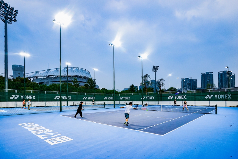 體育與生態(tài)相向而行，江城最美網(wǎng)球主題公園明日試運營