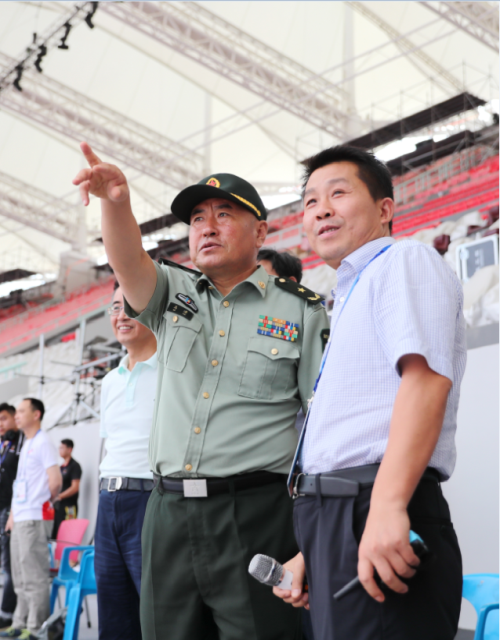 馬濤視察武漢軍運(yùn)會(huì)開(kāi)閉幕式籌備工作(圖4) 馬濤視察武漢軍運(yùn)會(huì)開(kāi)閉幕式籌備工作(圖4)