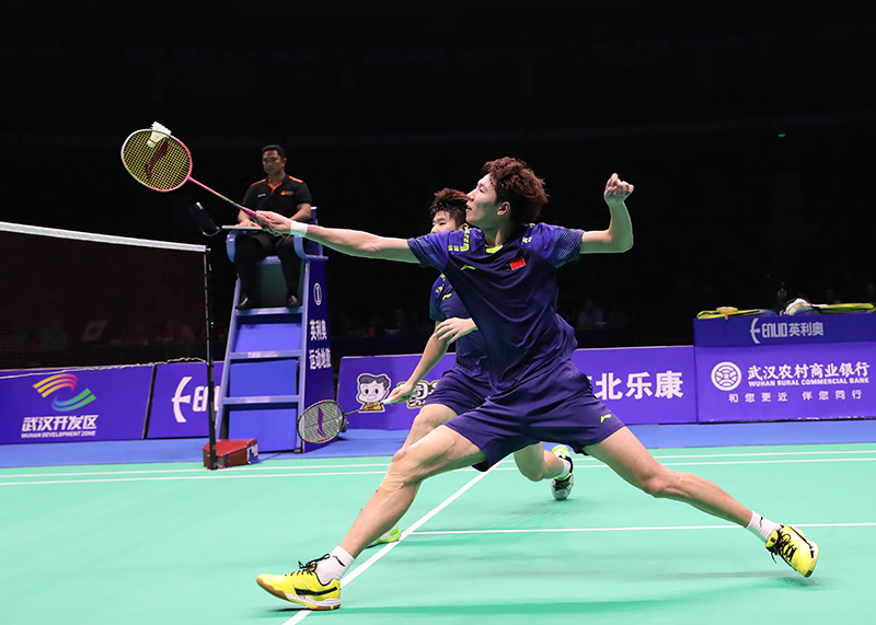 亞錦賽在武漢體育中心落幕 國羽收獲兩個雙打冠軍(圖8) 亞錦賽在武漢體育中心落幕 國羽收獲兩個雙打冠軍(圖8)