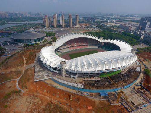 市人大考察軍運會籌備工作(圖1) 市人大考察軍運會籌備工作(圖1)