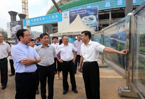 市人大考察軍運會籌備工作(圖7) 市人大考察軍運會籌備工作(圖7)