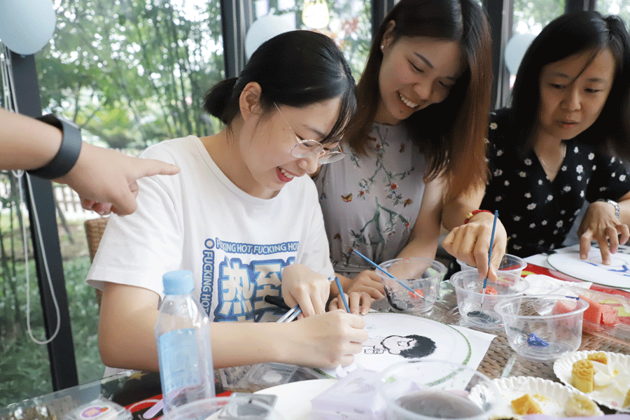 “喜迎軍運盛會，共享美好生活” 武漢體育中心開展“七夕”主題活動(圖7)