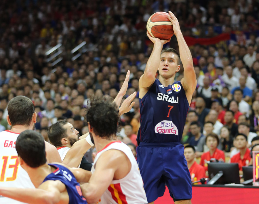 男籃世界杯武漢賽區(qū)比賽圓滿(mǎn)結(jié)束 ▏ 意大利勝波多黎各 塞爾維亞輸給西班牙(圖8)