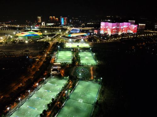 軍運會倒計時30天  燈海點亮“軍運”主場夜色  中國車都，熠熠發(fā)光(圖4)