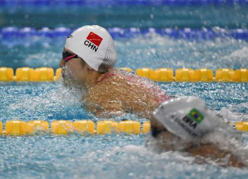 使命刻在心中 責任扛在肩上——記軍運會游泳競賽綜合事務主管何文璐(圖2) 使命刻在心中 責任扛在肩上——記軍運會游泳競賽綜合事務主管何文璐(圖2)