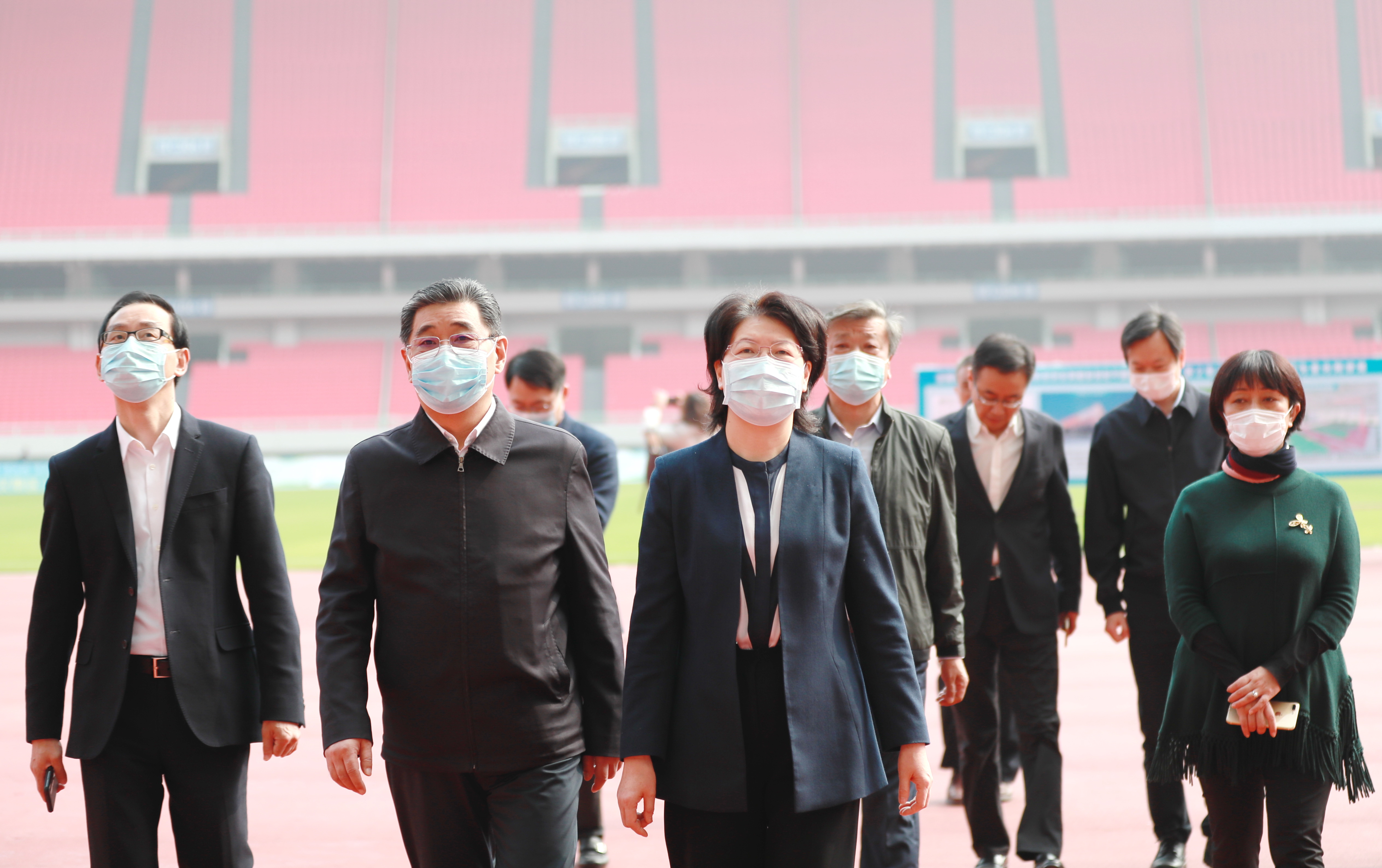 副省長(zhǎng)肖菊華來公司調(diào)研：武漢體育中心在做好軍運(yùn)會(huì)“后半篇文章”中具有標(biāo)桿意義